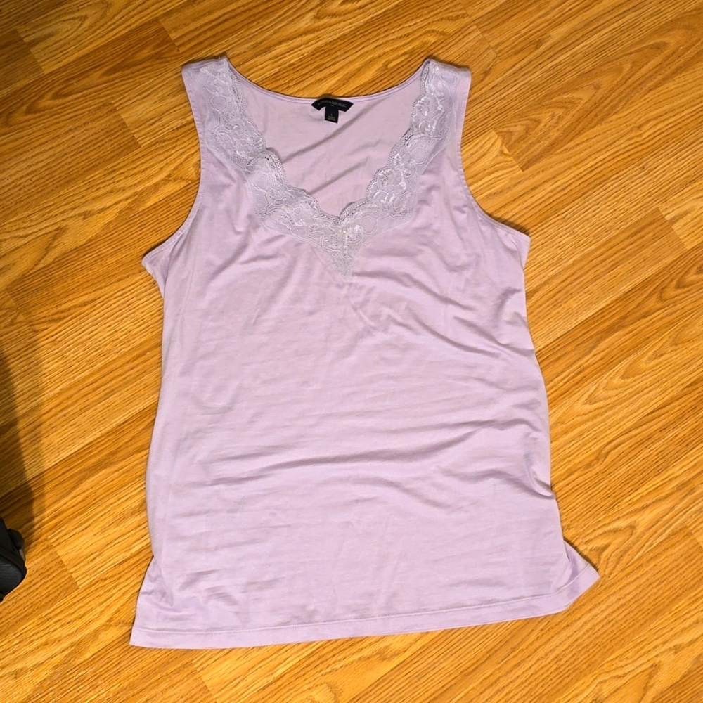 Banana Republic Purple Lace Tank